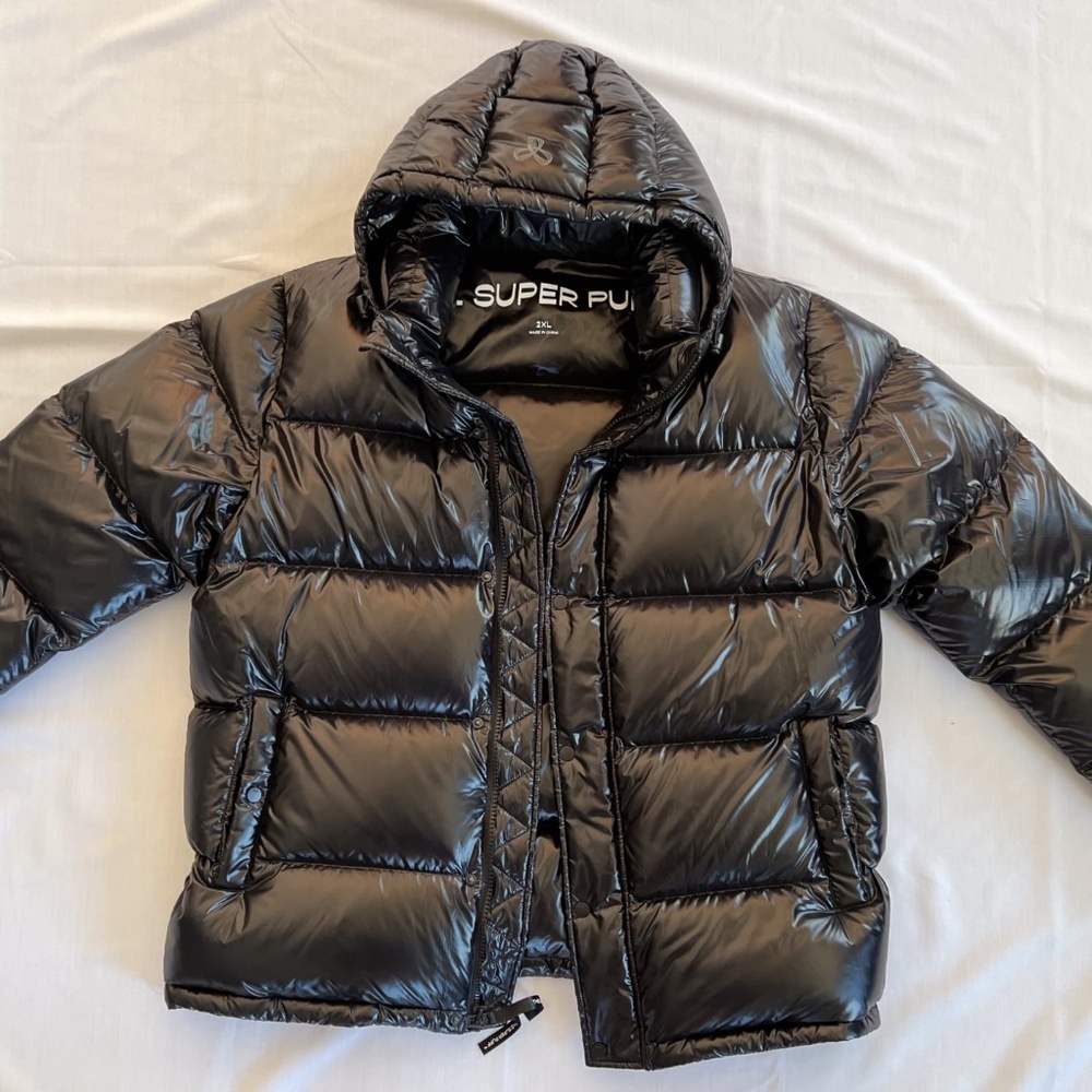 Tna Mr Super Puff coat men's black 2XL
